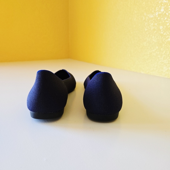 Rothys "THE POINT" Maritime Navy Slip On Comfort Ballet Flat Shoe Women's US 9 - Picture 6 of 16